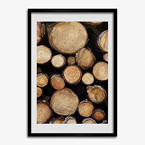 Cadre en bois 50x70 cm robuste Tulup avec moulure MDF pour peinture et poster