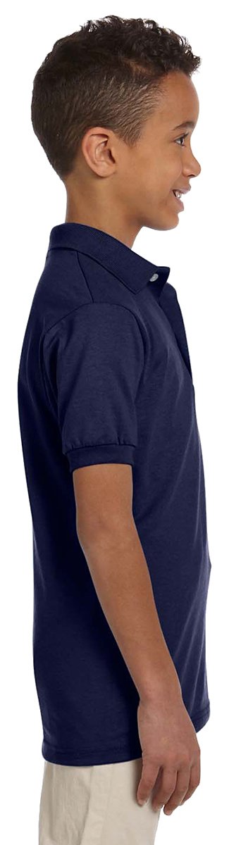 Jerzees 437Y Youth 50/50 Jersey Polo with SpotShield