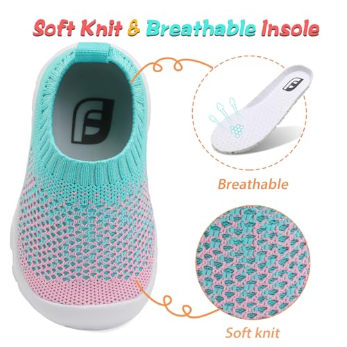 Image of JOINFREE Toddler Boys Girls Sneaker Slip On Shoes Kids Lightweight Breathable Walking Shoes