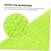 Healeved Microfiber Dust Mop Refill Pad Covers for Household Cleaning Coral Mop Replacement Compatible All Hard Easy to Wash and Maintain for Home and Commercial Use Green