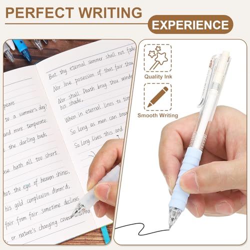Plumas gel 0.5 mm, pack 24 unidad tinta negra miniatura 4