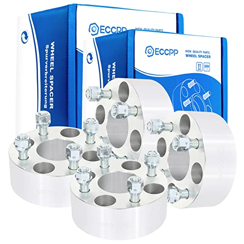 ECCPP 4X 2 inch 4x4 to 4x4 4 Lug Wheel Spacers 4x101.6mm to 4x101.6mm 1/2