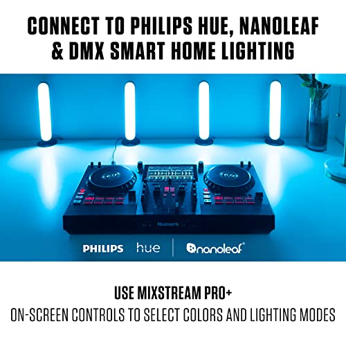 Numark Mixstream Pro+ DJ Controller with Stem Separation, 2 Decks, Wi-Fi Streaming, Mixer, 7" Touchscreen, Speakers, works with Serato and Virtual DJ by Numark - Image 8