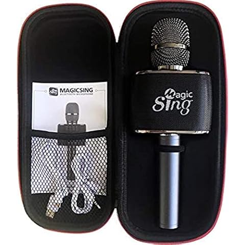 NEW Magic Sing Karaoke MP30 Bluetooth Mic + Speaker Free 12000 songs & 1 Year Subscription Cover