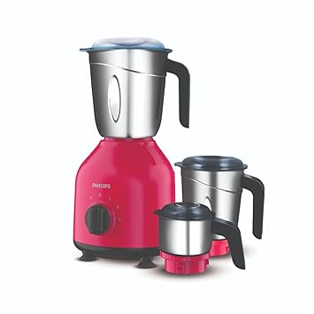 PHILIPS HL7756/02 750W Mixer Grinder, Red