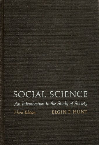Social Science, an Introduction to the Study of... B000L29L48 Book Cover