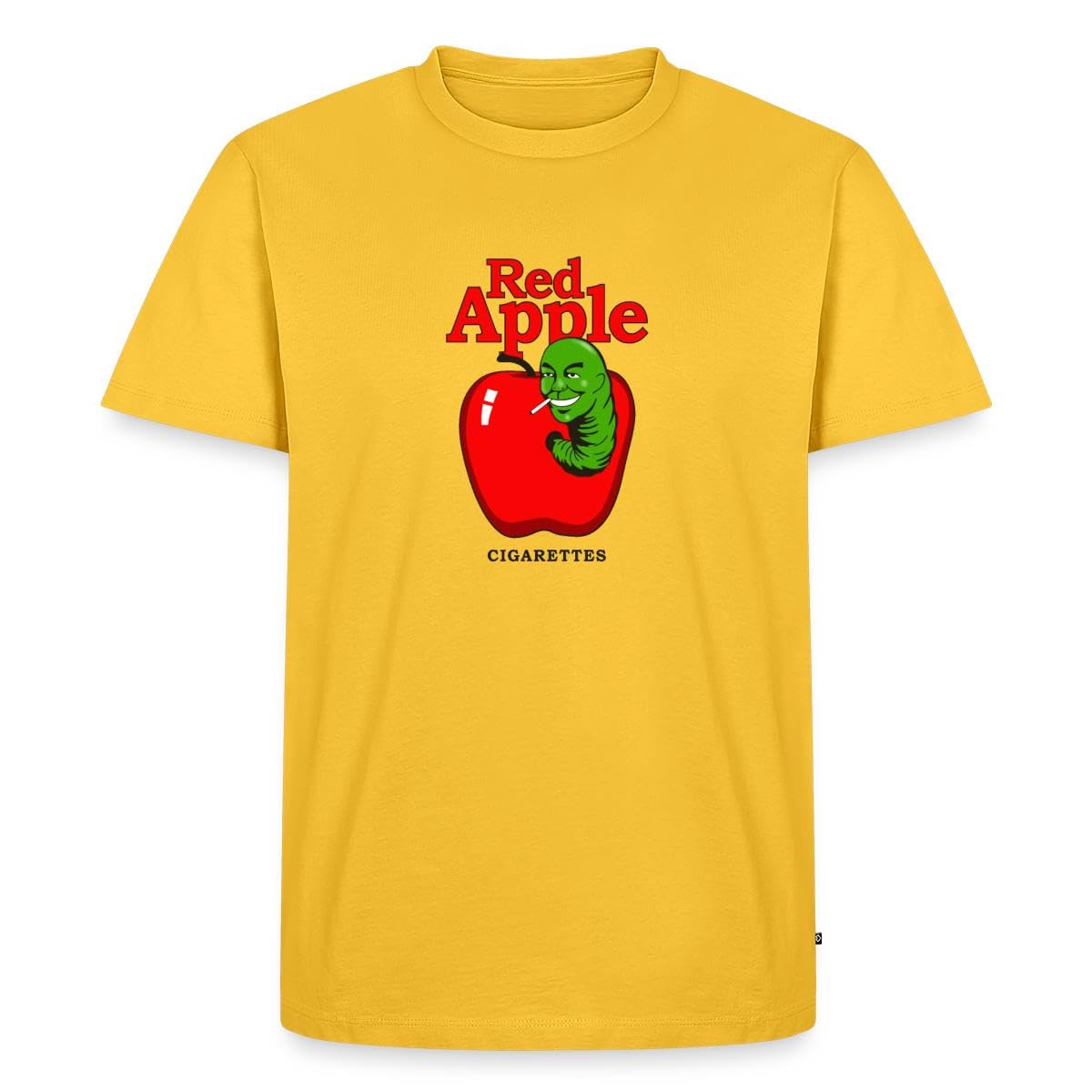Red Apple Fictional Cigarettes Brand Logo Men's Premium T-Shirt