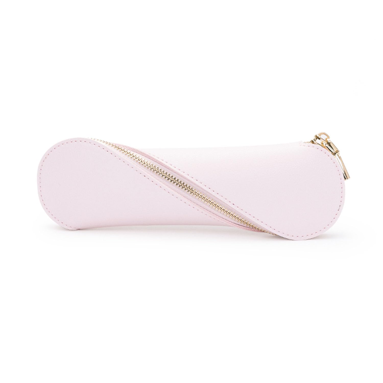 YONBEN Pencil Case Lightweight and Cute Pencil Pouch Slim and Stylish (Pink,Polyurethane (PU)) — image 1