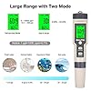 Digital Salinity Tester for Salt Water - Waterproof IP67 Salinity Meter with ATC Large Range 0-200ppt Saltwater Tester for Seawater, Aquariums, Marine Monitoring, and Koi Fish Pond by ORAPXI
