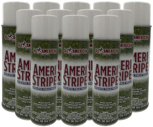 White Athletic Field Marking Spray Paint (12 cans) 18 oz per can