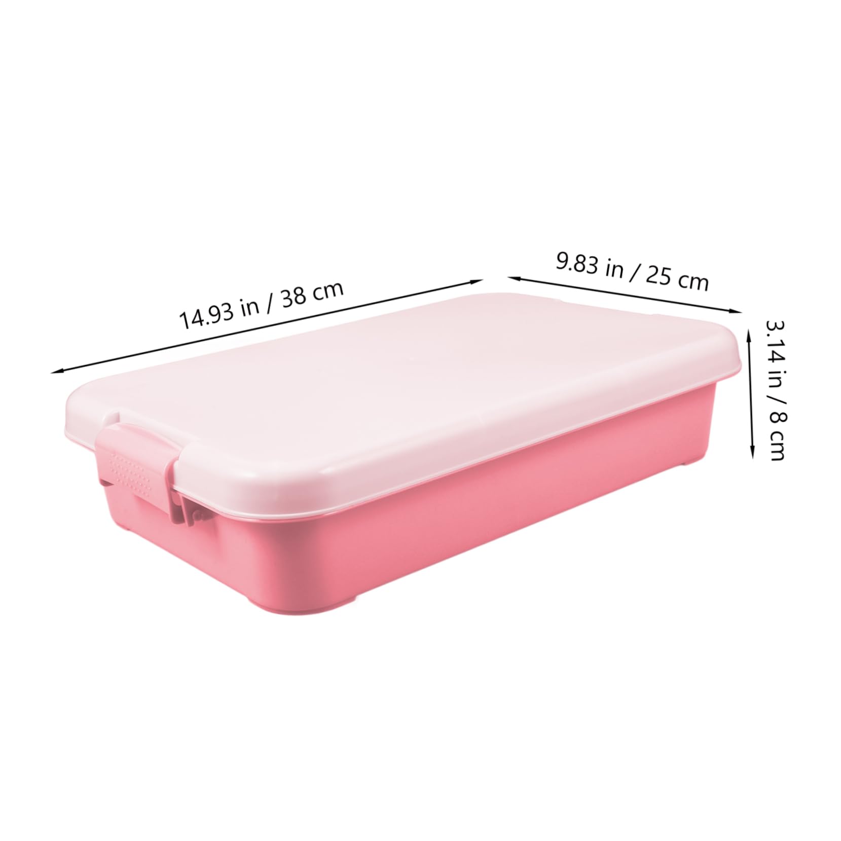 KONTONTY Portable Sand Tray with Lid Small Indoor Outdoor Sandbox for Storage Plastic Design for Beach Backyard Play Convenient Carrying