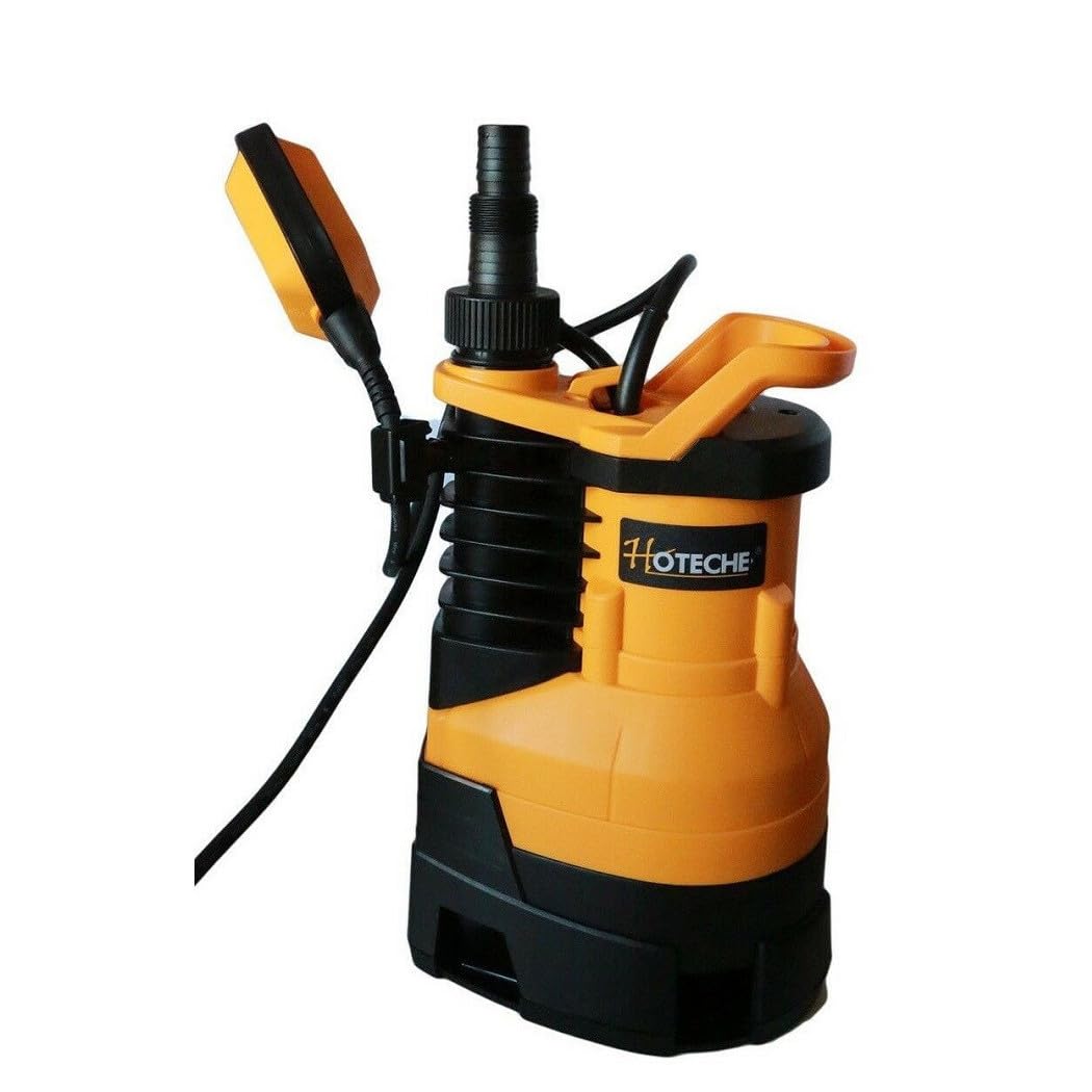 Trade Shop - POMPA SOMMERSA ELETTRICA PER ACQUE NERE E CHIARE 400 W WATT 9000 L/H -