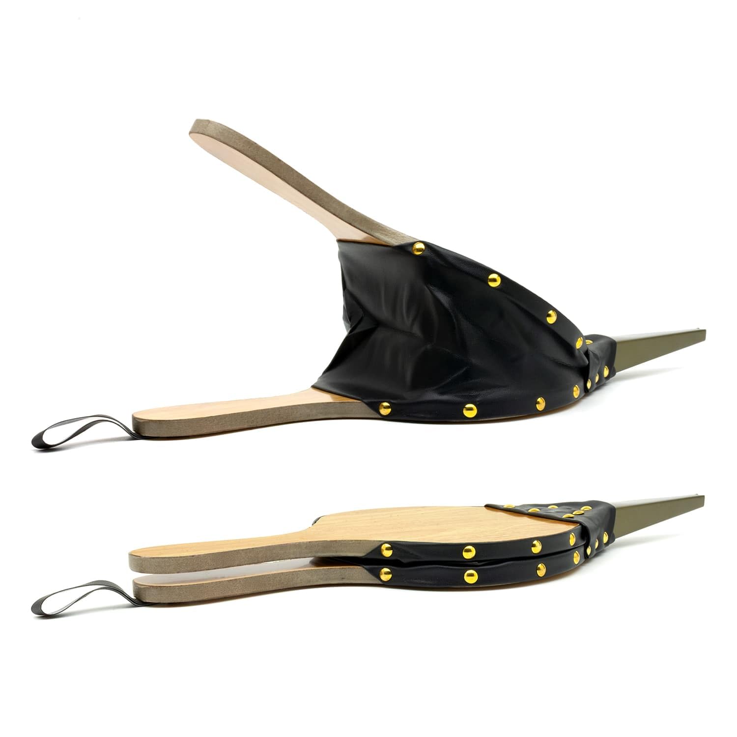 CKB LTD Soufflet de cheminée en bois – Soufflet traditionnel avec buse en métal, souffleur d'air facile pour feu ouvert, cheminées, barbecues, camping en plein air, poêles à bois et barbecue