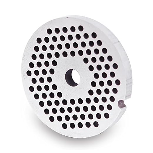 TSM #10/12 Stainless Steel Meat Grinder Plate (3/16")