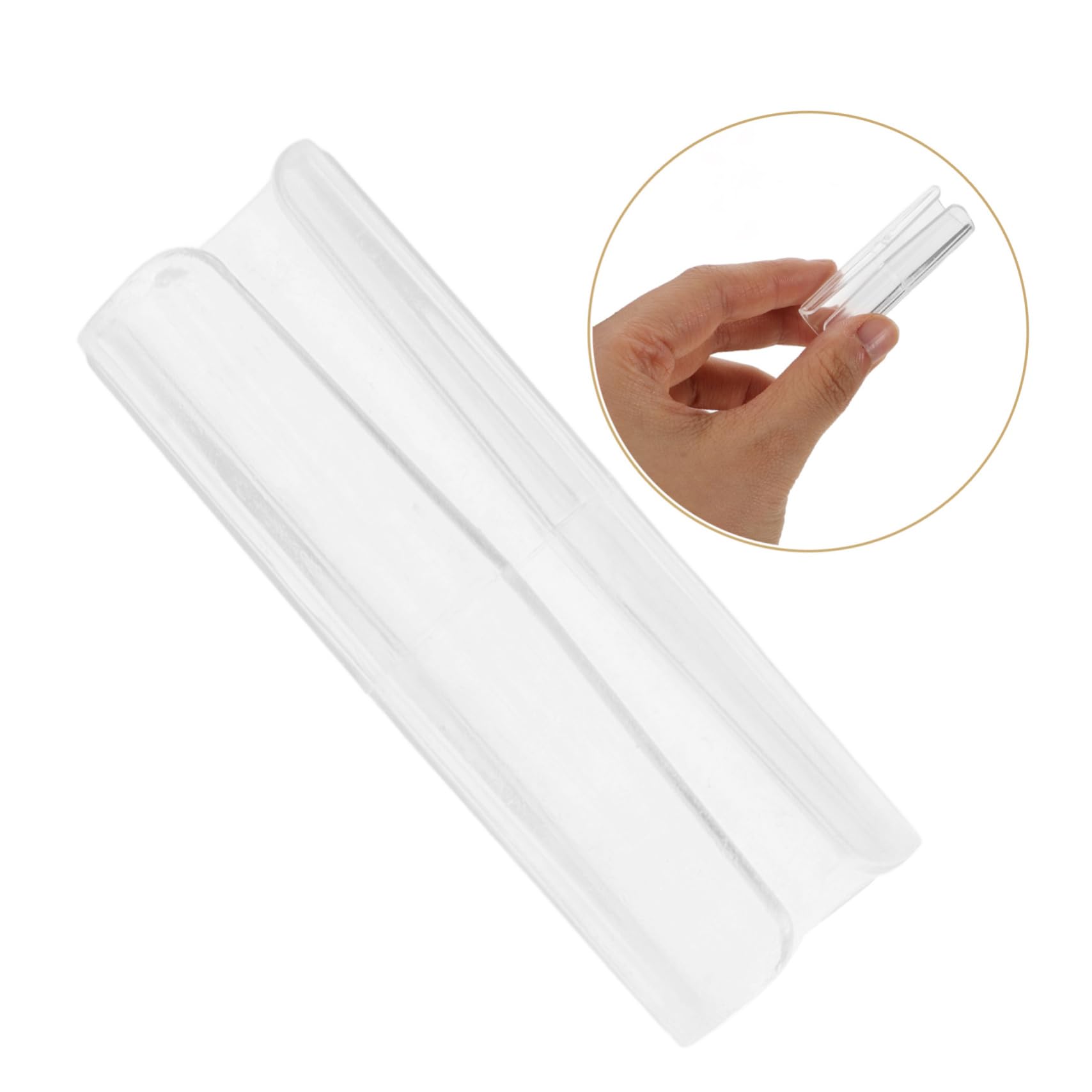 Amosfun 120pezzi Clip Fissaggio Lenzuola Antiscivolo Trasparenti per Tieni Spostamenti per e