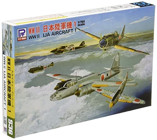 Avions de l'armée japonaise 1/700 Pit Road S36 pour maquette de navire