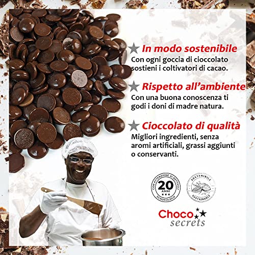 CHOCO SECRETS | Chips di Cioccolato Fondente