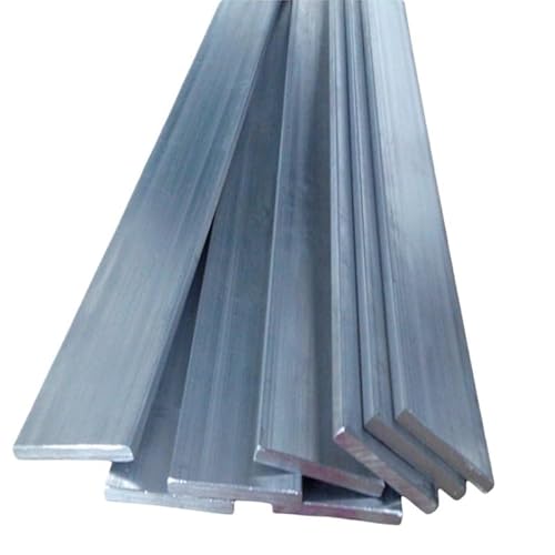 6061 Aluminum Flat Bar - 15-16mm Thick, 500mm Length for Industrial and DIY Projects(16x80mm)