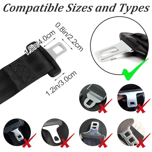 2 Stück Zubehör für Autos, Accessori für Auto 14.57 IN/37 CM, Autoteile Universelle,Geeignet für den meisten Fahrzeugen