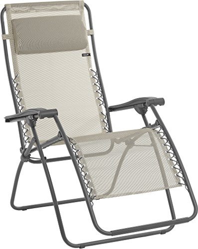 Lafuma Recliner, Foldable and adjustable, Lace System, RSXA, Batyline, Colour: Seigle, LFM2034-8548
