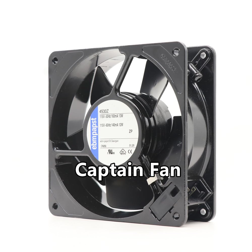 EBM PAPST 4530Z AXIAL Fan, 119MM, 115VAC