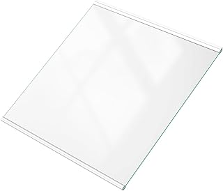 UPGRADED DA97-20647A Refrigerator Glass Shelf Replacement Compatible with Samsung Fridge Glass Shelf RS27T5200SR/AA, RS28A500ASR, RS27T5201SR/AA, RS27T5561SR/AA, RS27T5200SG Tempered Glass Upper Shelf