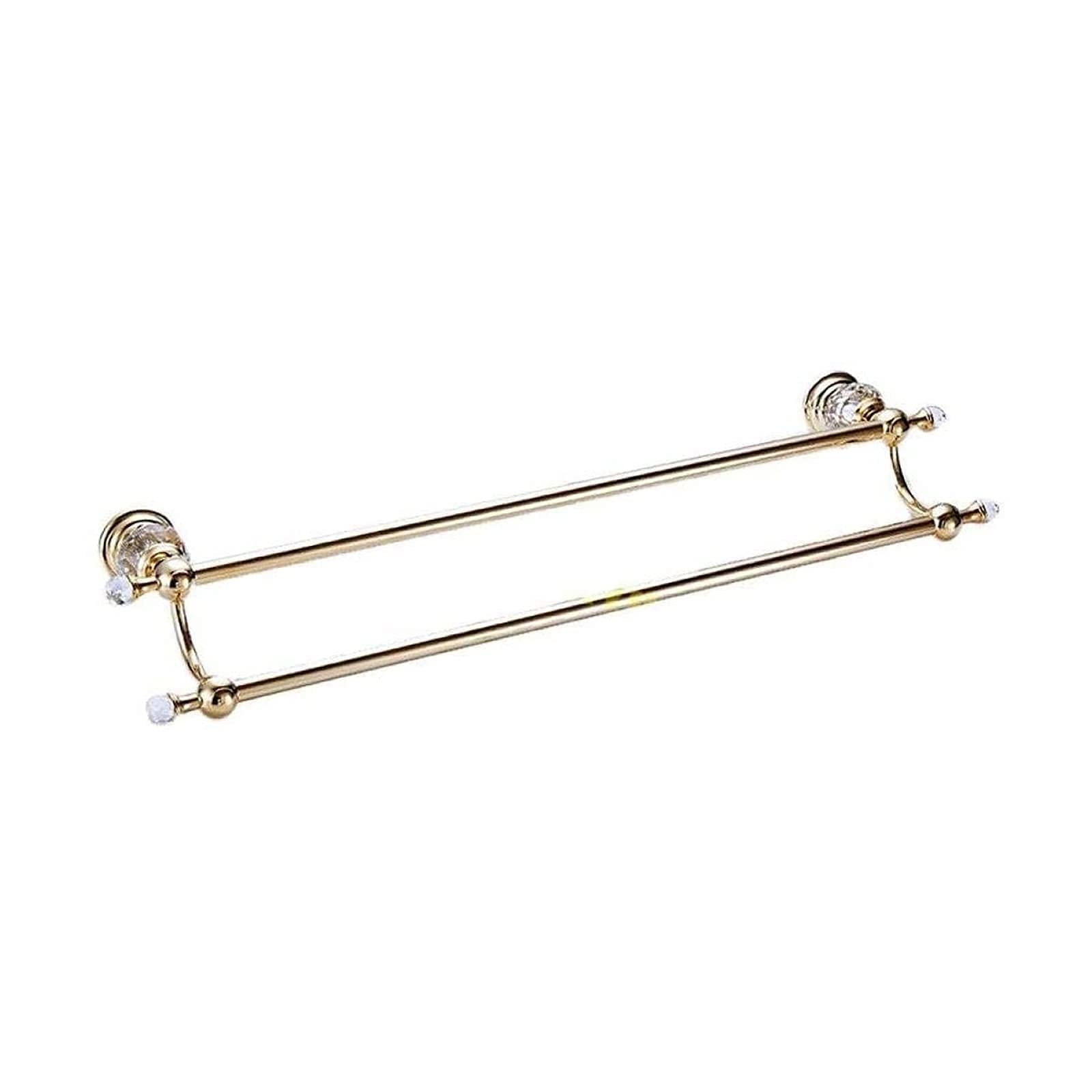 Porte-serviettes en cuivre complet support mural pour salle de bain et vaisselle de cuisine