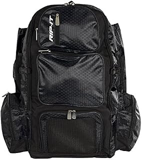 RIP-IT Pack It Up Backpack - Softball Equipment Bag - Black