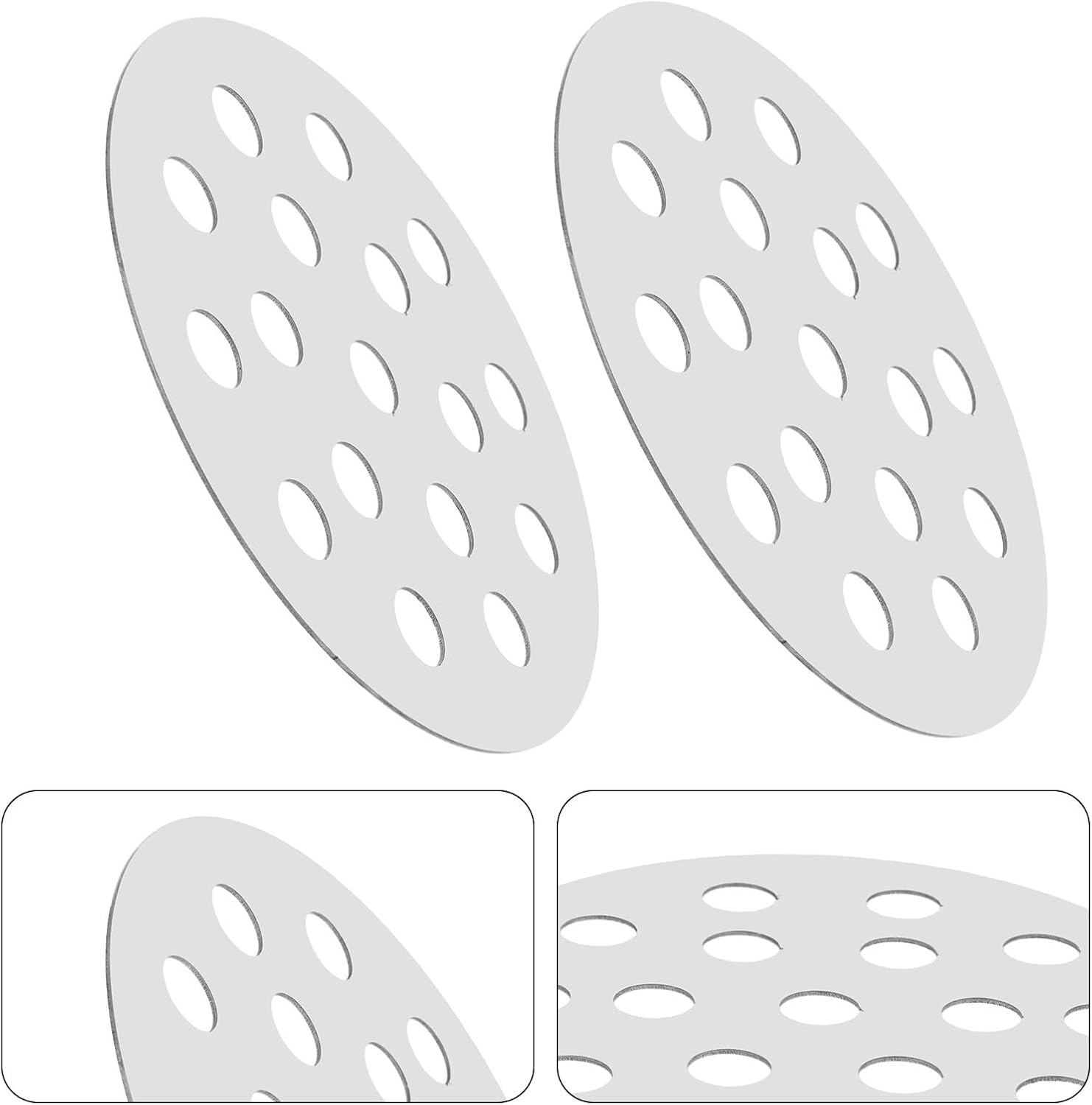 2pcs Charcoal Separator Iron Plate for Grill 5.7 Inch