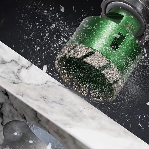 Foret diamanté à sec 45 mm M14 trépan carrelage granit pierre - 7
