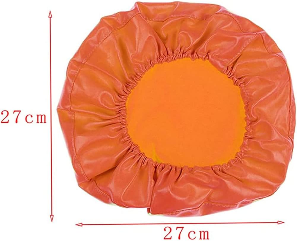 4pcs/Set Dental Full Unit Cloth Chair Cover Sleeves Protector Dentist Headrest Washable, Dentist Equipment, Protective Full Dental Chair Cover Advanced Milk Silk, Composite Film Waterpro(Color:Orange)