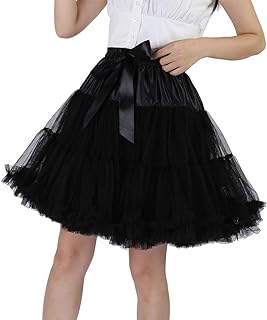 Tutu Skirt as Well as Petticoat above Knee Underskirt Tulle Crinoline slip