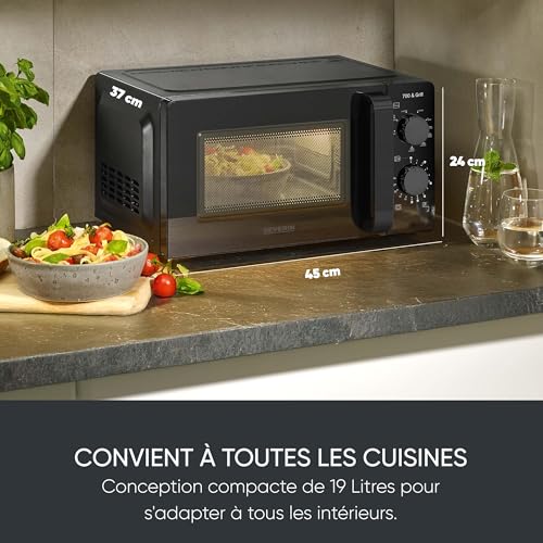 Four Micro ondes SEVERIN MW 9182 avec Gril et Minuteur - vue 3