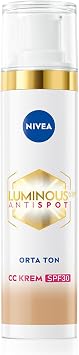 NIVEA Luminous630 Leke Kar t  Krem CC Fluid SPF30 Medium 40ml