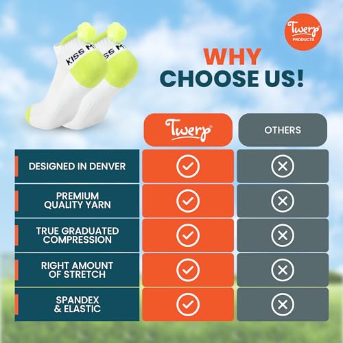 Tennis Socks for Women - Funny Tennis Socks with Tennis Ball Pompom - Great Gift for Tennis Players White, Green One Size - Image 8