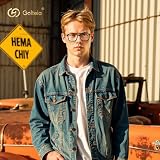 Goiteia Blue Light Glasses for Woman Men-Clear Tint Computer Glasses for Ture Color-Ease Computer and Digital Eye Strain-Ultra Light & Spring Hinges for Better Comfort