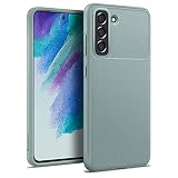 Caseology Vault Coque Compatible avec Samsung Galaxy S21 FE 5G - Sage Green