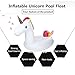 Licorne Gonflable Géante pour la Piscine pour les Enfants et les Adultes - 4
