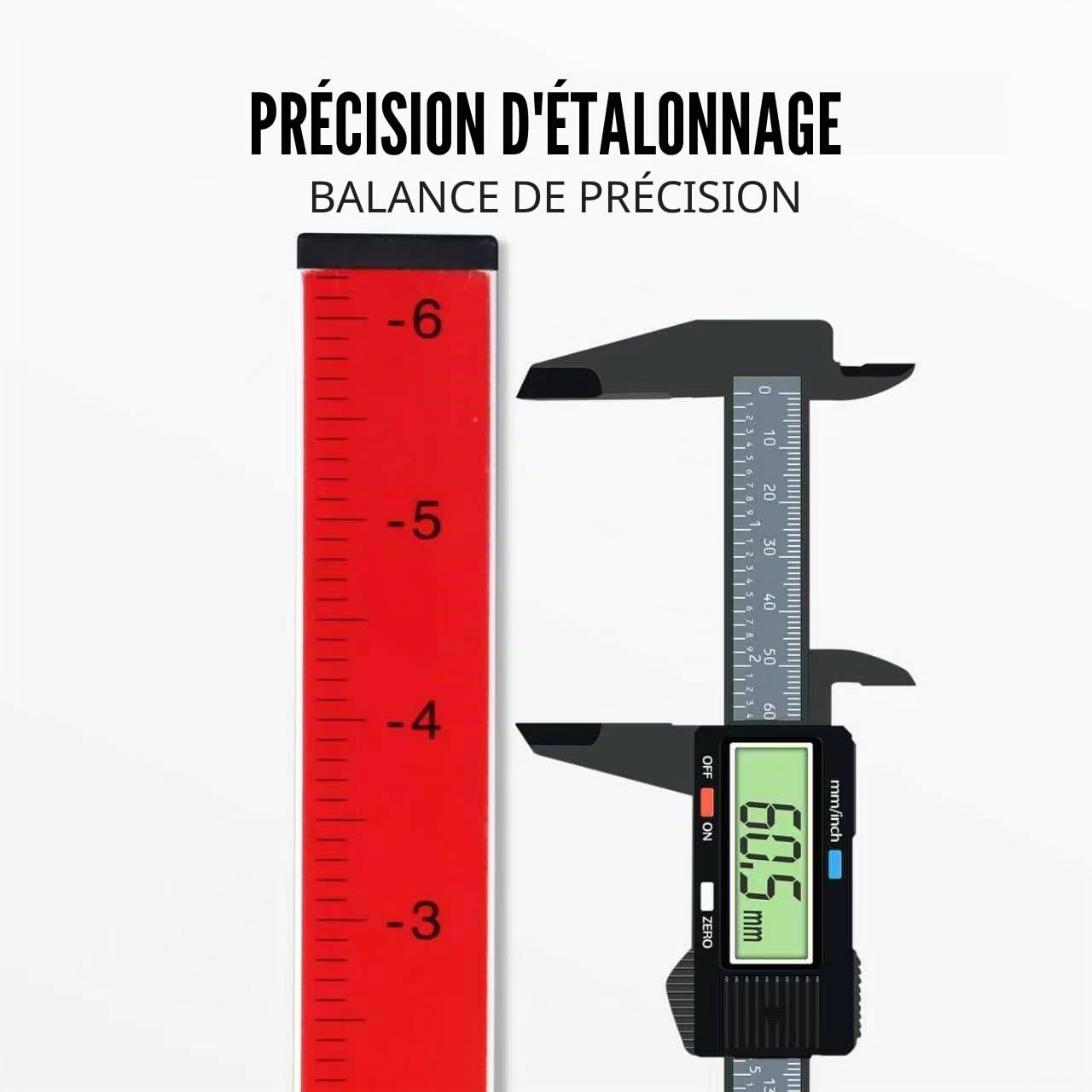 Tige de qualité laser, niveau laser adapté pour tige rotative de niveau laser avec verrouillage rapide tige en aluminium à mesurer