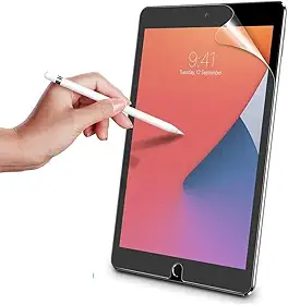 Película Fosca Anti-Reflexo, Anti-Risco, Anti-Poeira, Cerâmica 9D Premium para iPad 5, 6, Air 2 e iPad Pro 2016 de 9.7 Polegadas
