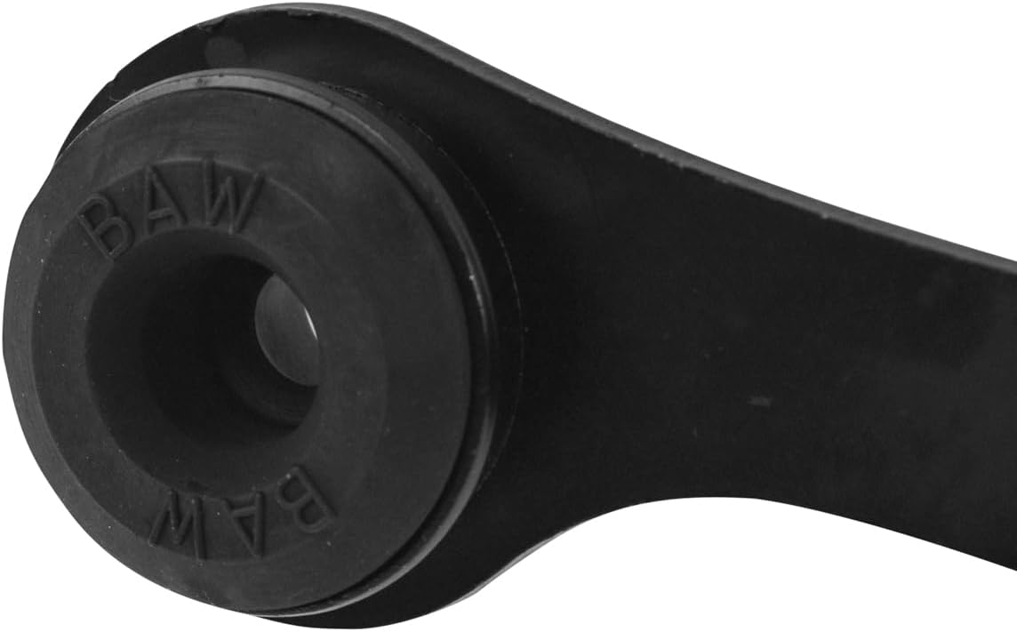 TRQ Rear Left or Right Sway Bar Link Non Greaseable Compatible with 2004-12 Chevrolet Malibu 05-10 Pontiac G6 03-11 Saab 9-3 10-11 9-3X 07-09 Saturn Aura
