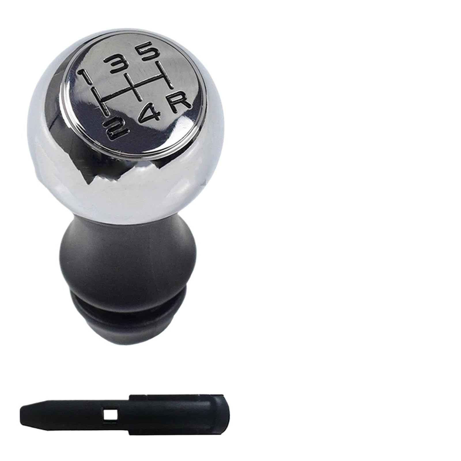 SAUANMNKTP Gearshift Knob for Citroen C2 for C3 for C4 5 6 Speed MT Gear Shift Knob Lever Shifter Stick(5 Speed)