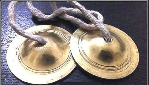 Cymbales Tingsha laiton pour éliminer le stress et retrouver le calme