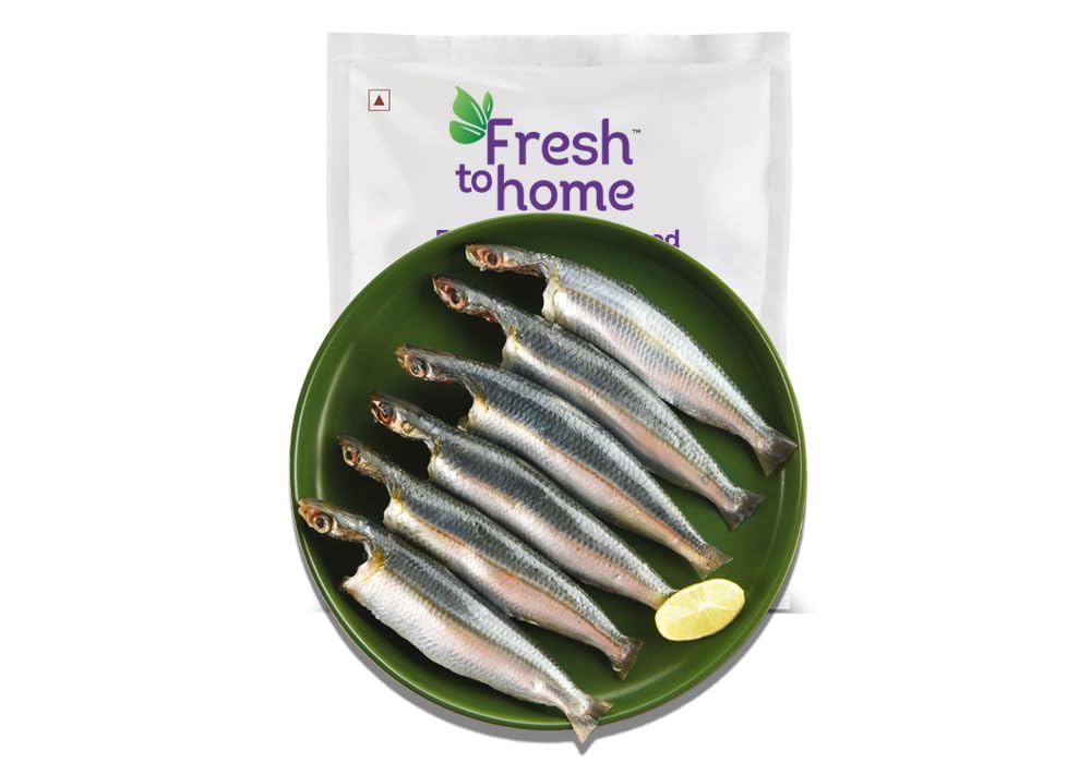 FreshToHome Kerala Sardine/Mathi/Tarli | Whole Cleaned | 480g to 500g Pack | Fresh | Never Frozen-image-26