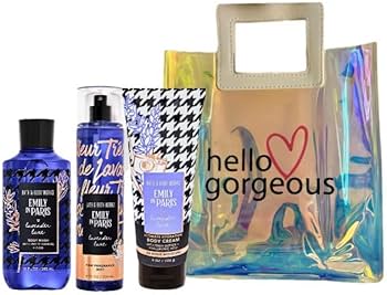Amazon.com : EMILY IN PARIS - Bath/Body Work - 3 Piece Bundle