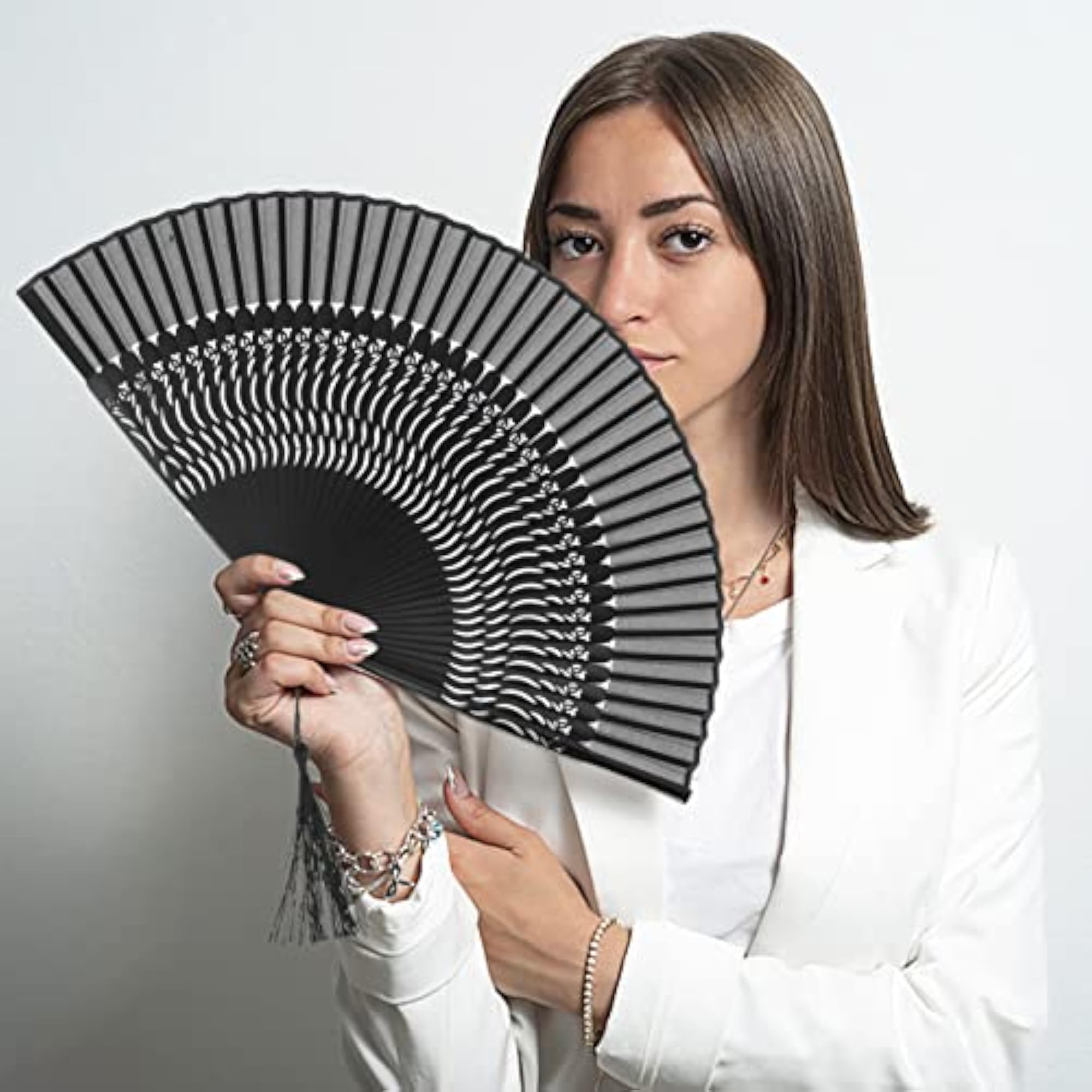 Chinese Style Performance Hand Fan, Dancing Party
