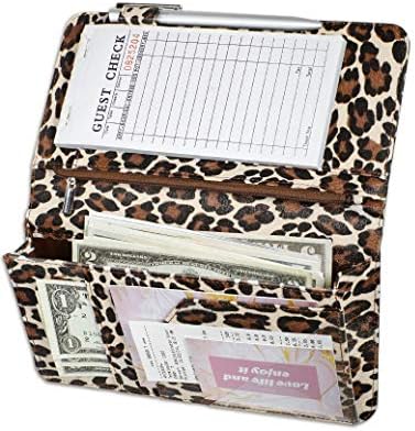 Restaurant Waitress Server Book For Waitstaff Organizer, Money Pocket, Guest Checks & Server Pads - View #7