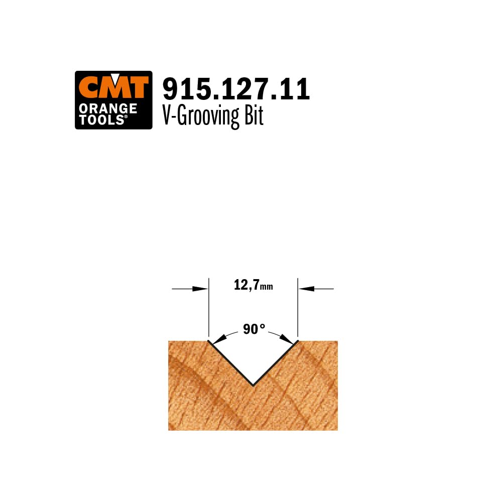 CMT Orange Tools 915.127.11 tools, Grigio/Arancio
