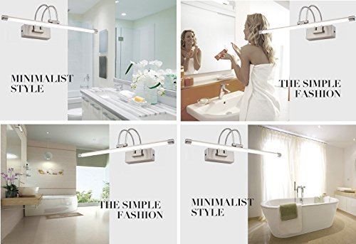 WENSENY 10W 56cm Specchio del bagno illuminazione