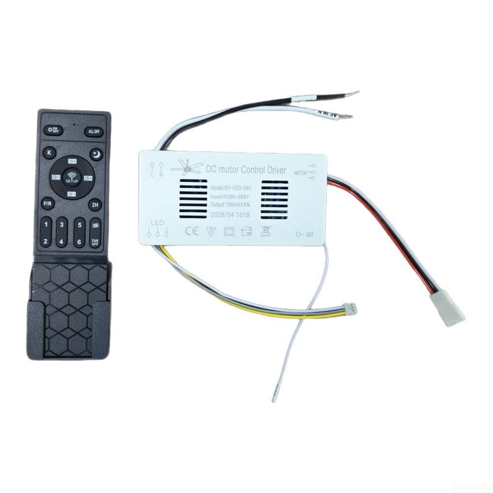 Contrôleur de ventilateur CC GY-1019 pour plafond avec télécommande